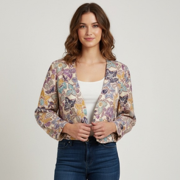 BOGNER Colorful Floral Jacket - Picture 1 of 9